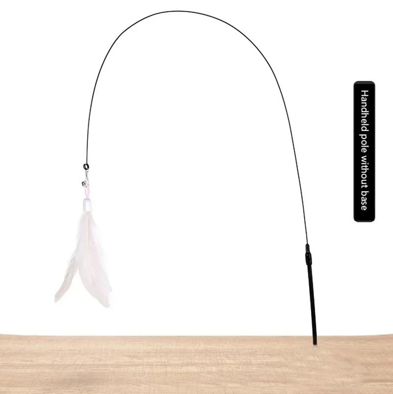 Feather Flick Cat Teaser Wand