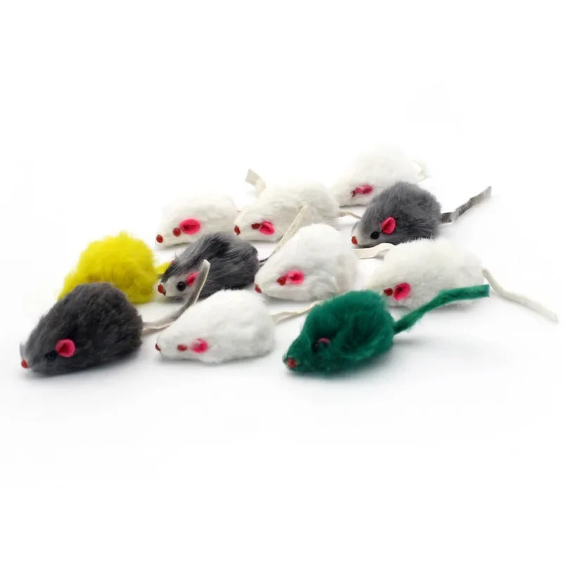 Feather Mouse Cat Toy