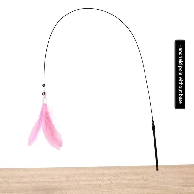 Feather Flick Cat Teaser Wand