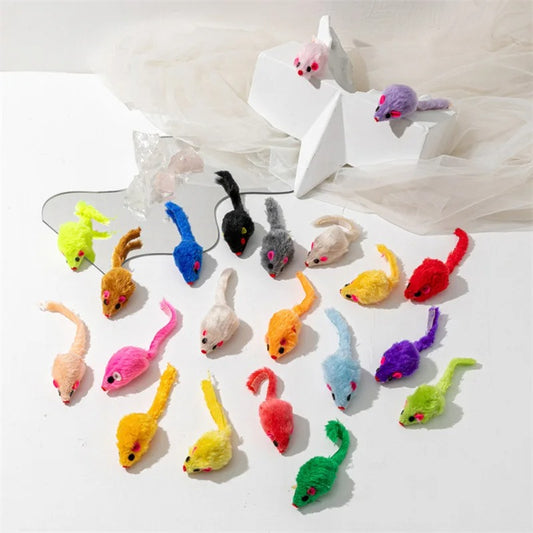 Feather Mouse Cat Toy
